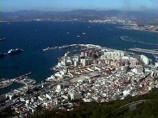 Gibraltar from above