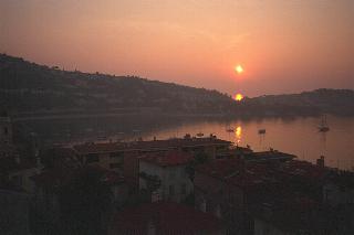 Villefranche-sur-Mer sunset