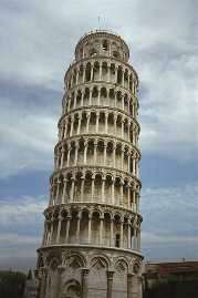 Leaning tower